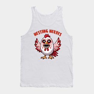 Anxiety chicken Tank Top